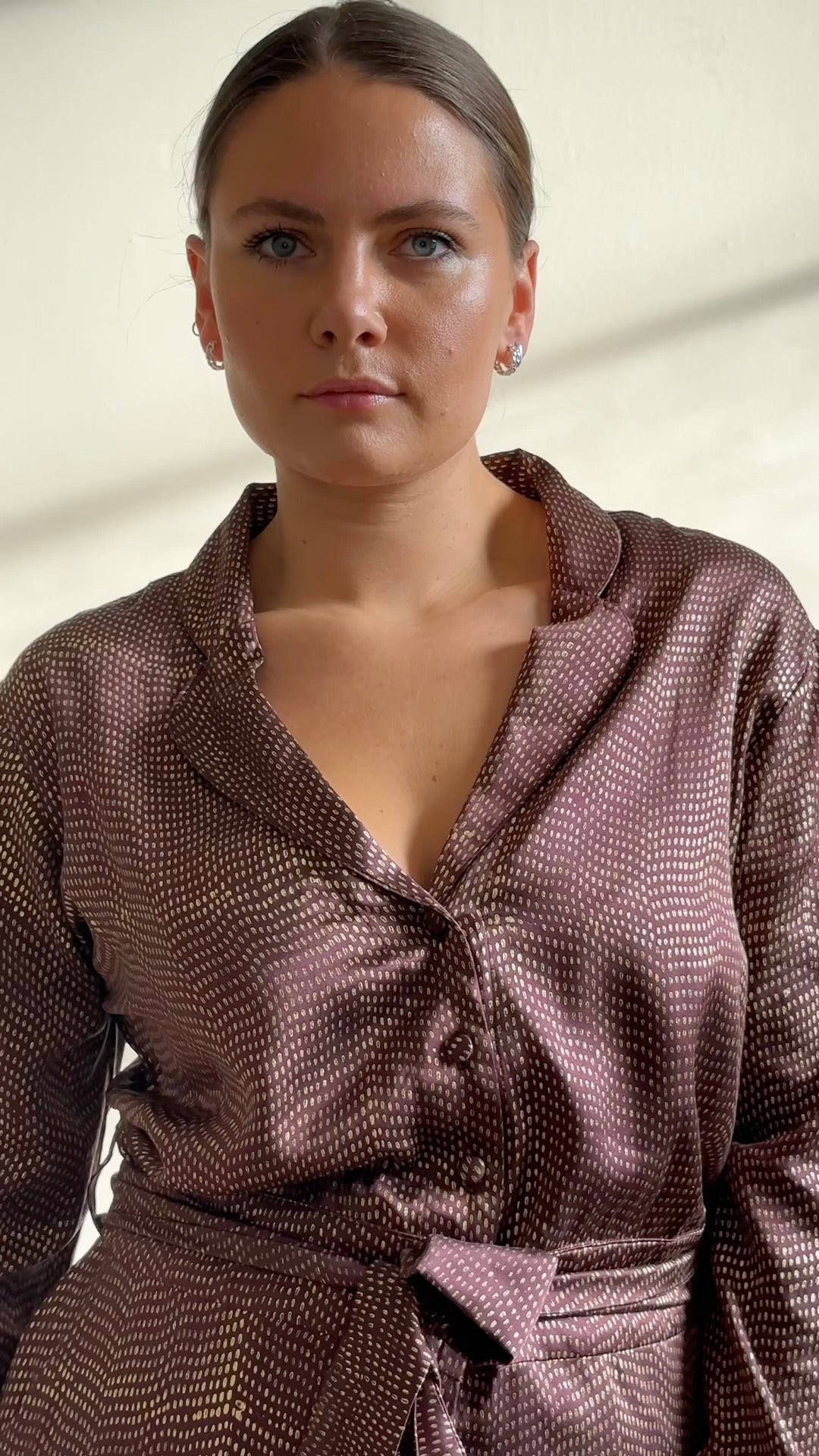 Chocolate Sparkle Print Jumpsuit